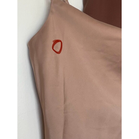 Banana Republic Womens Camisole Tank Top Size XXS Petite Metallic Light Academia - Picture 13 of 14